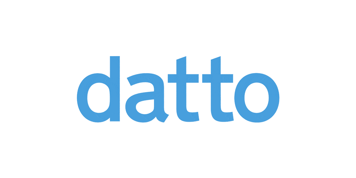Datto logo on white background
