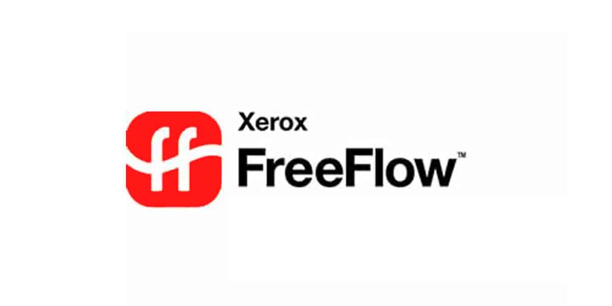 Xerox FreeFlow logo on white background