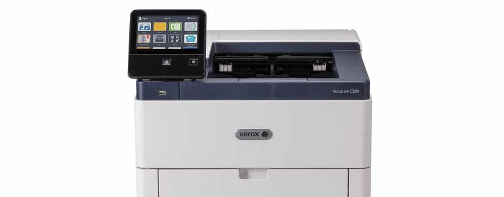 Xerox VersaLink C500 Printer on white background