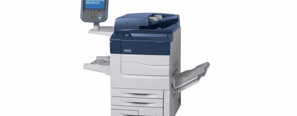 Xerox Metallic Ink Printer on white background