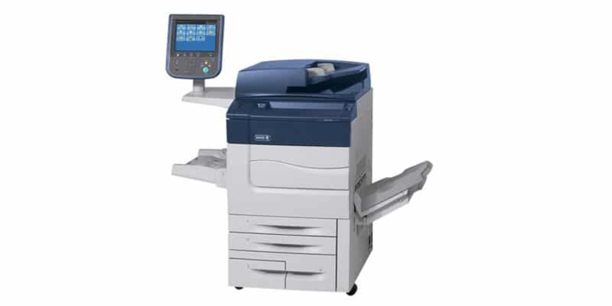 Xerox Metallic Ink Printer on white background