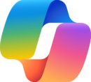 Microsoft Copilot logo icon on transparent background